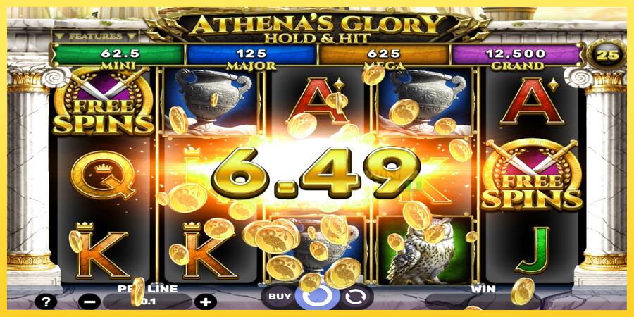 Afbeelding 3 speelautomaat Athenas Glory Hold & Hit