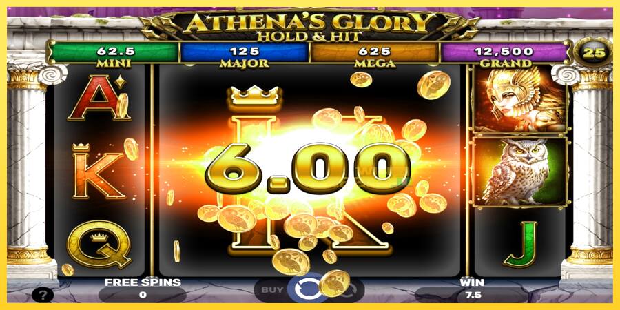 Afbeelding 5 speelautomaat Athenas Glory Hold & Hit