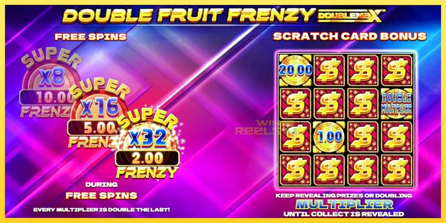 Afbeelding 3 speelautomaat Double Fruit Frenzy DoubleMax