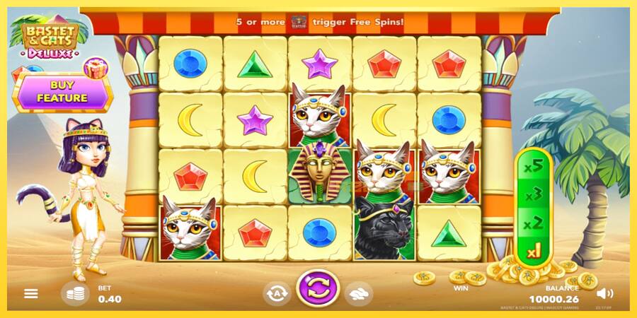 Afbeelding 2 speelautomaat Bastet & Cats Deluxe