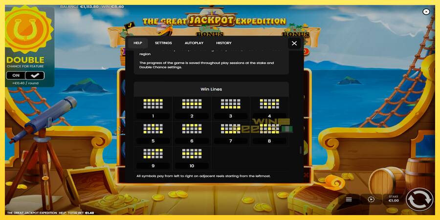 Afbeelding 7 speelautomaat The Great Jackpot Expedition