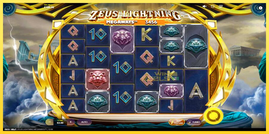 Afbeelding 1 speelautomaat Zeus Lightning Megaways