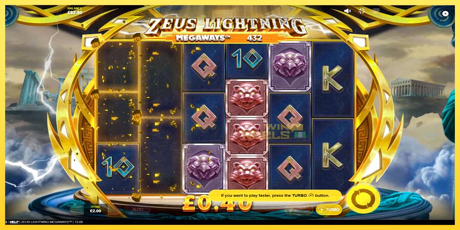 Afbeelding 3 speelautomaat Zeus Lightning Megaways