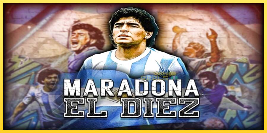 Afbeelding 1 speelautomaat Maradona El Diez