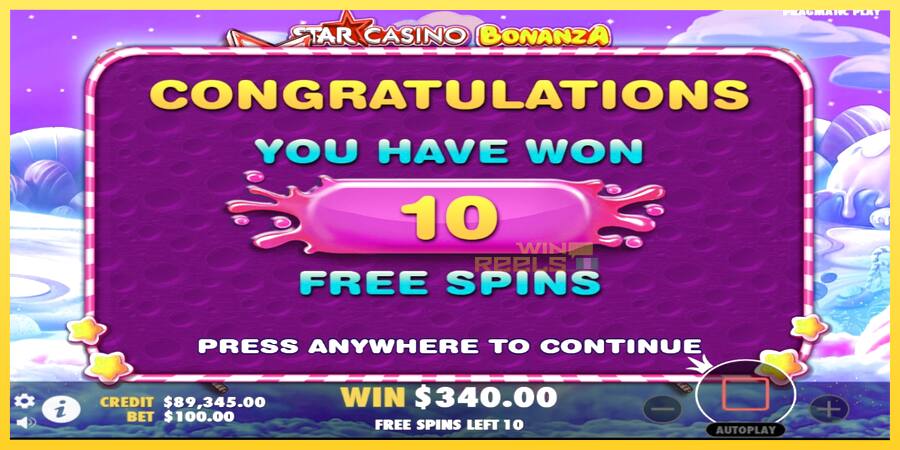 Afbeelding 4 speelautomaat Starcasino Bonanza