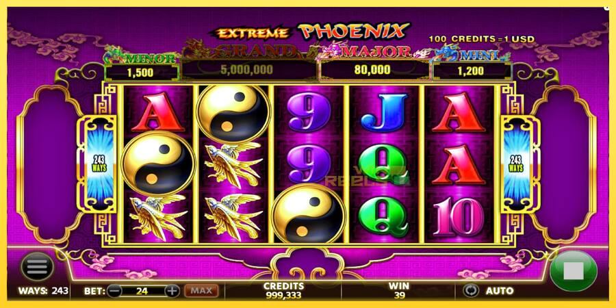 Afbeelding 3 speelautomaat Extreme Phoenix