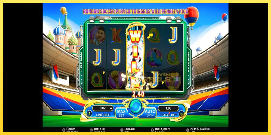 Afbeelding 3 speelautomaat World Soccer Slot 2