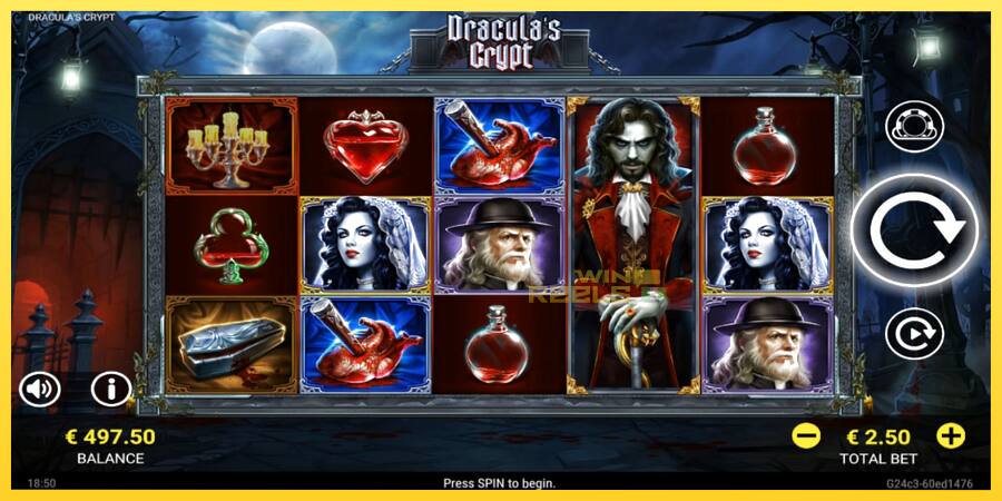 Afbeelding 2 speelautomaat Draculas Crypt