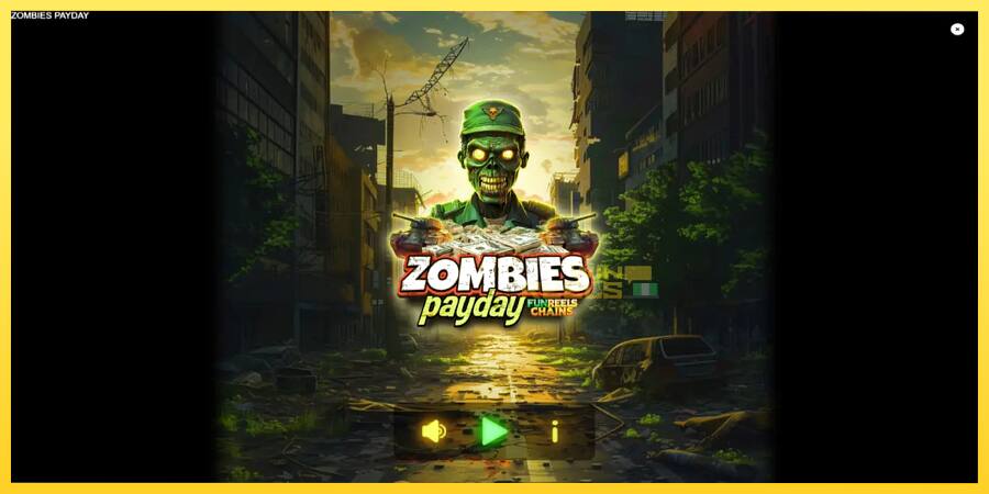 Afbeelding 1 speelautomaat Zombies Payday