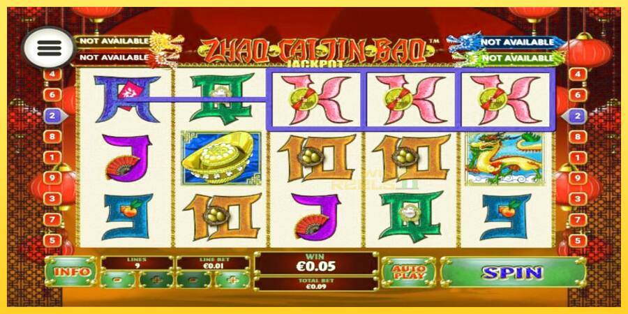 Afbeelding 2 speelautomaat Zhao Cai Jin Bao Jackpot