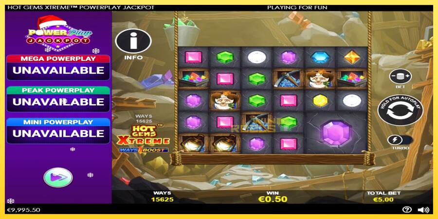 Afbeelding 2 speelautomaat Hot Gems Xtreme PowerPlay Jackpot