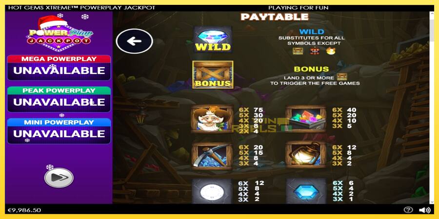 Afbeelding 4 speelautomaat Hot Gems Xtreme PowerPlay Jackpot