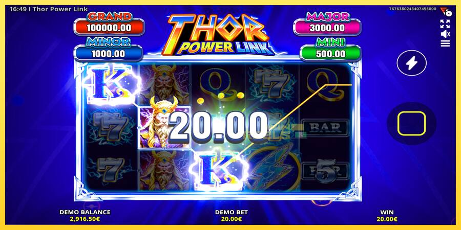 Afbeelding 3 speelautomaat Thor Power Link