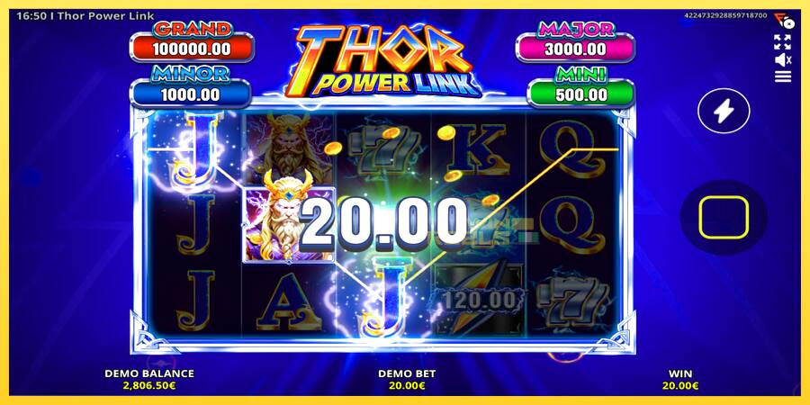 Afbeelding 5 speelautomaat Thor Power Link