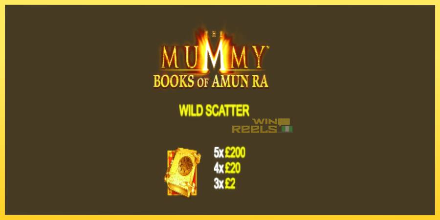 Afbeelding 5 speelautomaat The Mummy Books of Amun Ra