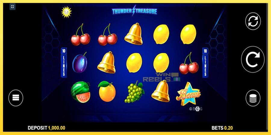 Afbeelding 1 speelautomaat Thunder Treasure