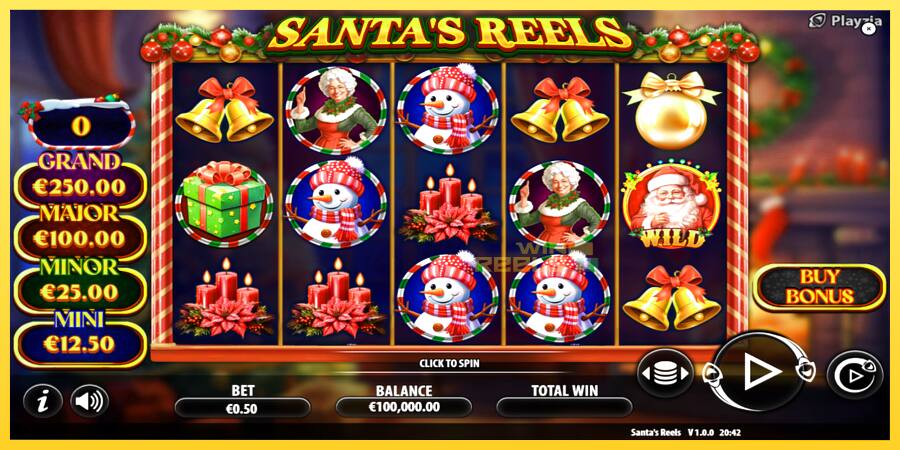 Afbeelding 2 speelautomaat Santas Reels