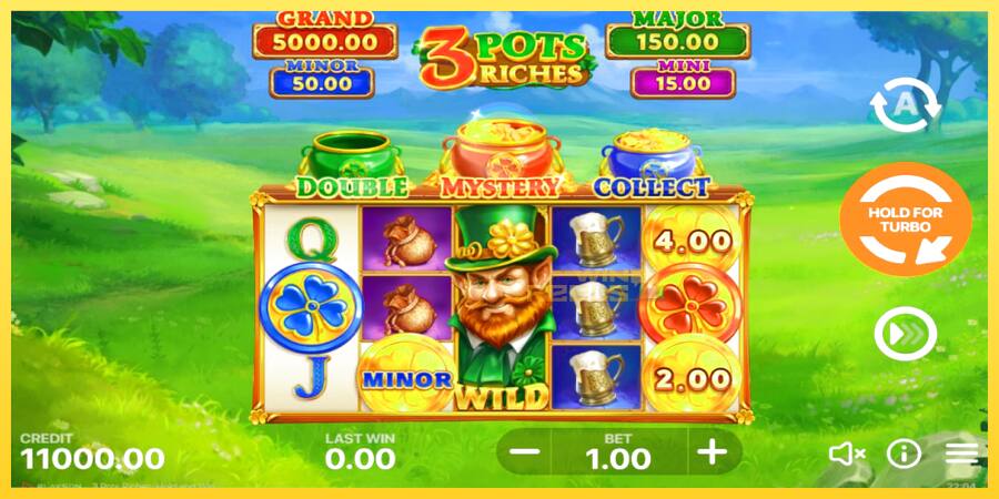 Afbeelding 1 speelautomaat 3 Pots Riches: Hold and Win