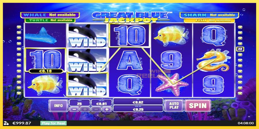 Afbeelding 3 speelautomaat Great Blue Jackpot