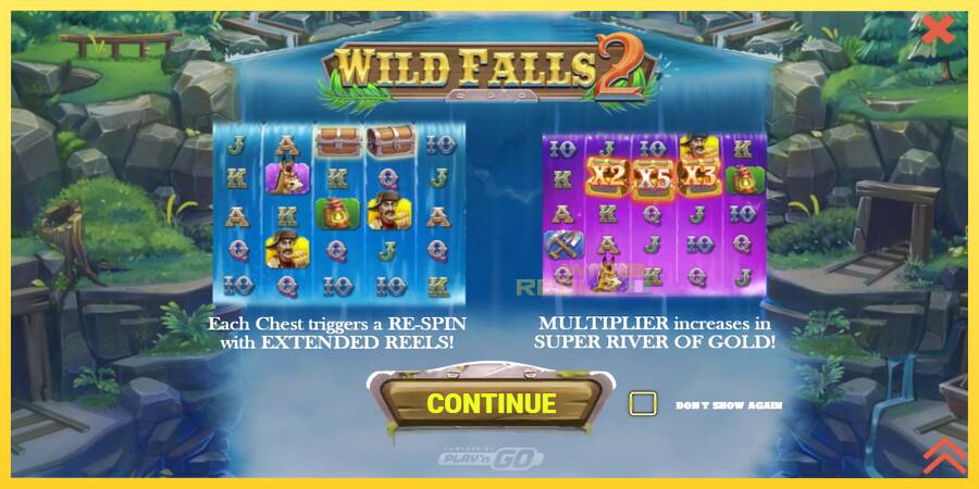 Afbeelding 1 speelautomaat Wild Falls 2