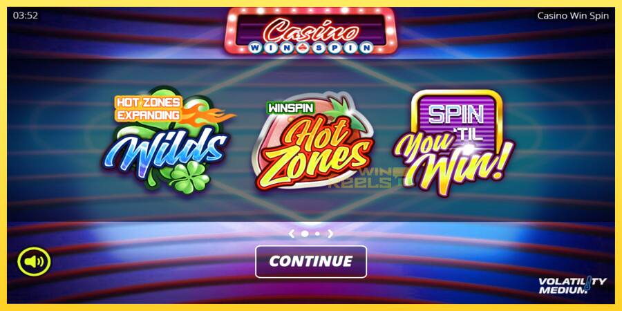 Afbeelding 1 speelautomaat Casino Win Spin