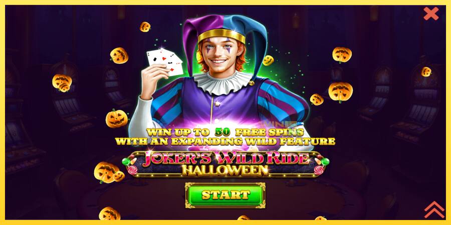 Afbeelding 1 speelautomaat Jokers Wild Ride Halloween