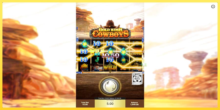 Afbeelding 5 speelautomaat Gold Rush Cowboys