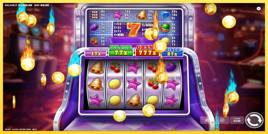 Afbeelding 2 speelautomaat Lucky Seven Spin