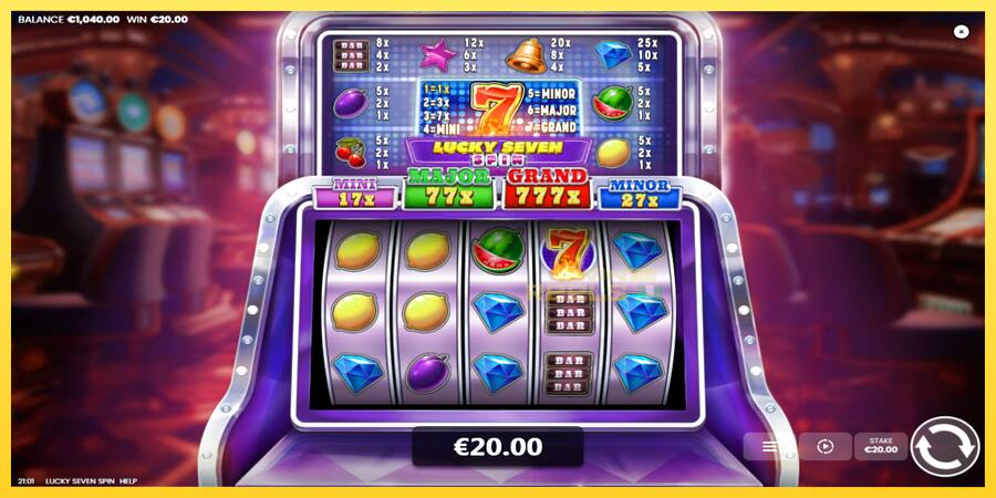 Afbeelding 4 speelautomaat Lucky Seven Spin