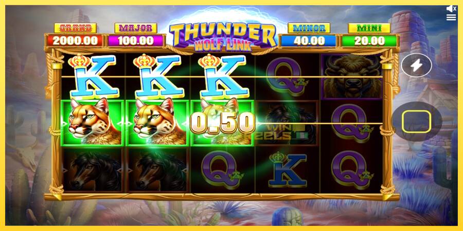 Afbeelding 2 speelautomaat Thunder Wolf Link