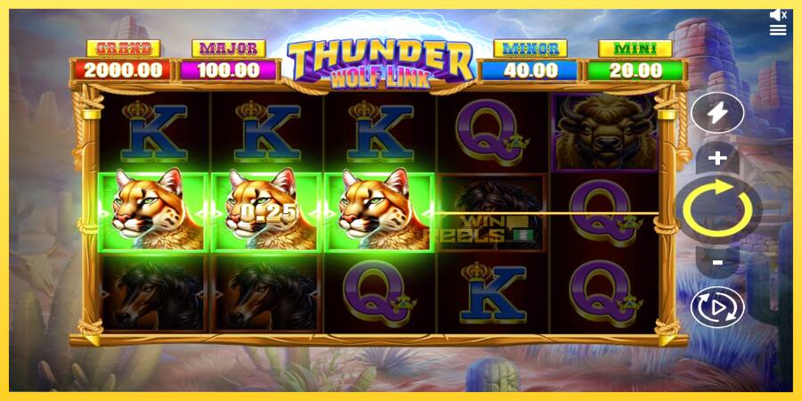 Afbeelding 3 speelautomaat Thunder Wolf Link