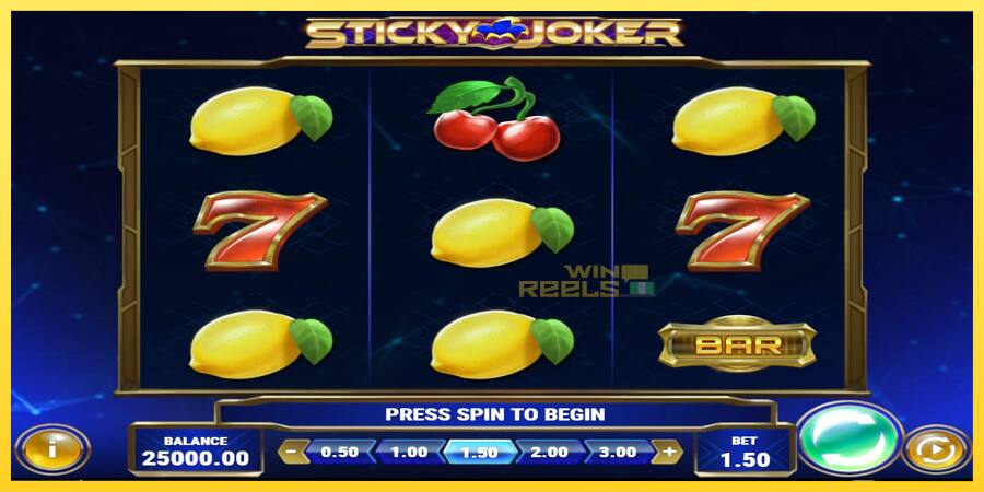 Afbeelding 1 speelautomaat Sticky Joker