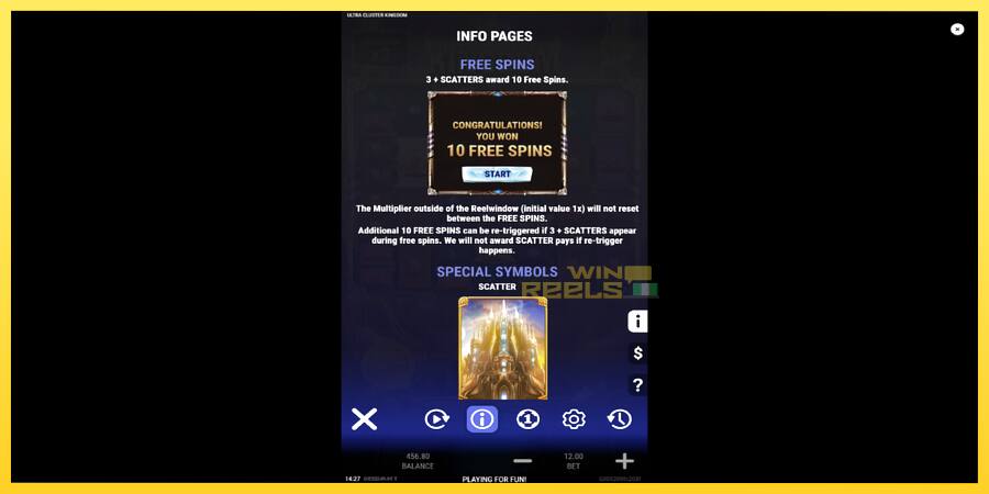 Afbeelding 5 speelautomaat Ultra Cluster Kingdom