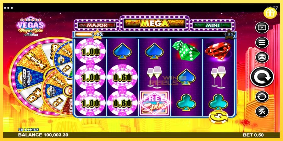 Afbeelding 3 speelautomaat Triple Vegas Mega Spin