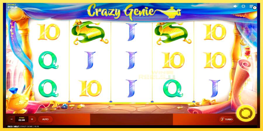 Afbeelding 1 speelautomaat Crazy Genie