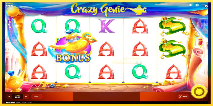 Afbeelding 2 speelautomaat Crazy Genie