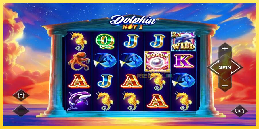 Afbeelding 2 speelautomaat Dolphin Hot 1