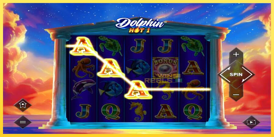 Afbeelding 3 speelautomaat Dolphin Hot 1