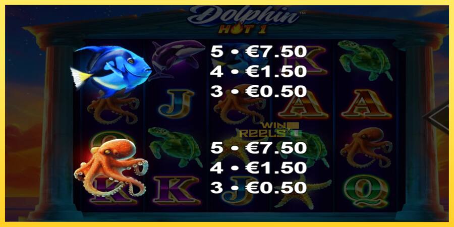 Afbeelding 5 speelautomaat Dolphin Hot 1