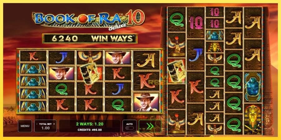 Afbeelding 2 speelautomaat Book of Ra Deluxe 10 Win Ways