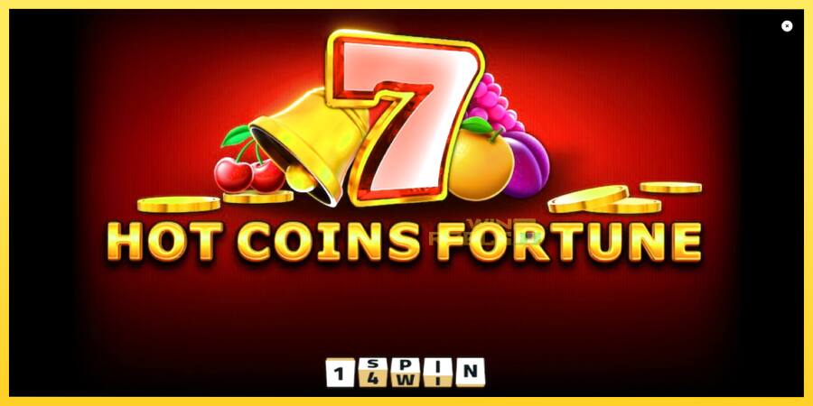 Afbeelding 1 speelautomaat Hot Coins Fortune