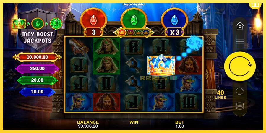 Afbeelding 3 speelautomaat Kings of Crystals II Power Combo