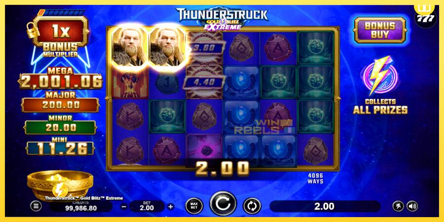 Afbeelding 4 speelautomaat Thunderstruck Gold Blitz Extreme