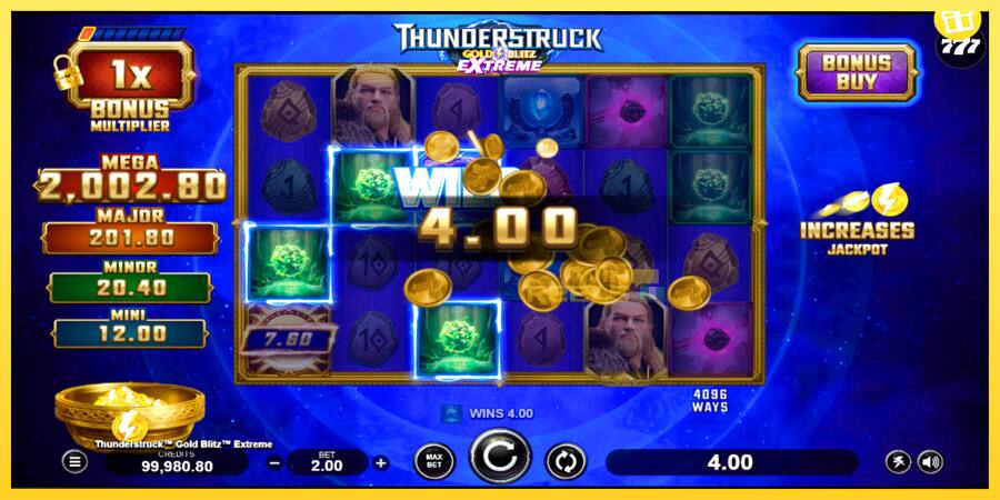 Afbeelding 5 speelautomaat Thunderstruck Gold Blitz Extreme