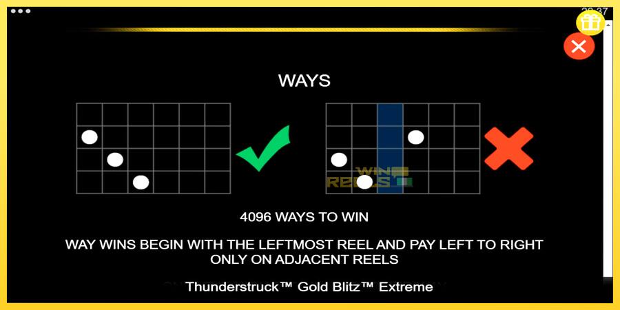 Afbeelding 7 speelautomaat Thunderstruck Gold Blitz Extreme