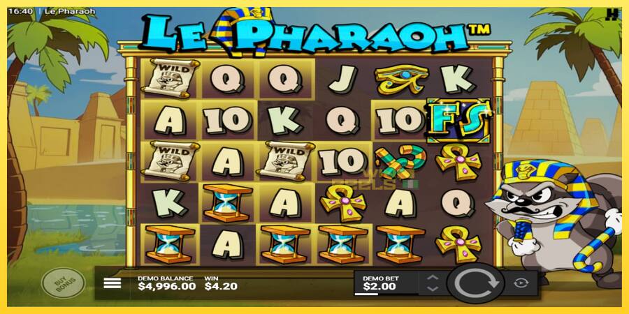 Afbeelding 3 speelautomaat Le Pharaoh