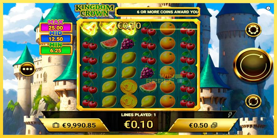 Afbeelding 2 speelautomaat Kingdom Crown