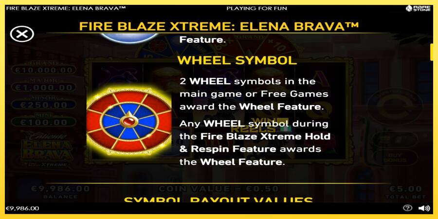 Afbeelding 5 speelautomaat Fire Blaze Extreme: Elena Brava