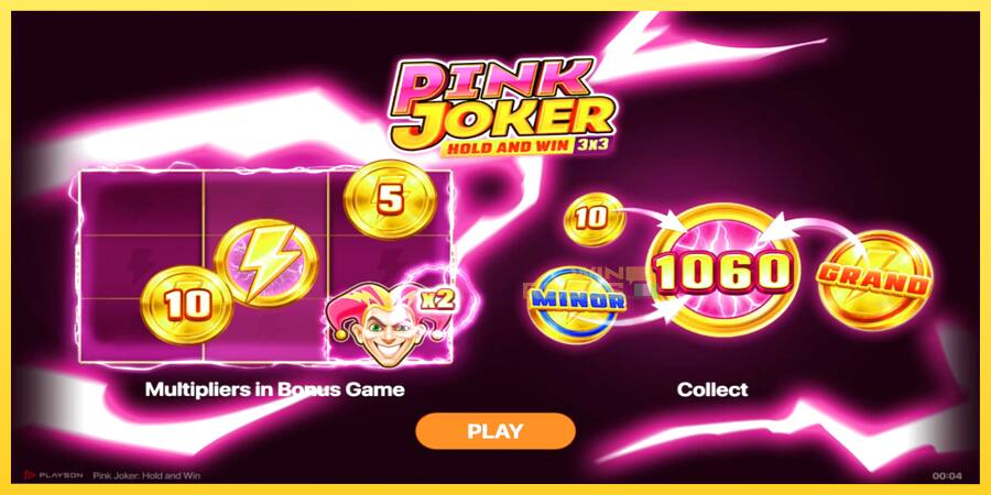 Afbeelding 1 speelautomaat Pink Joker