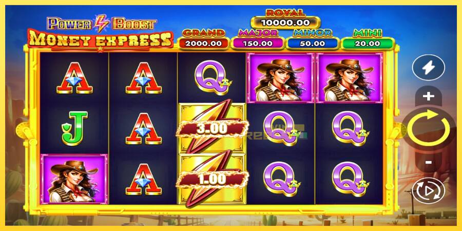 Afbeelding 1 speelautomaat Power Boost: Money Express